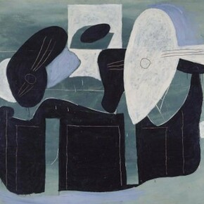 Pablo Picasso (Pablo Ruiz Picasso), Instruments de musique sur une table (Musical Instruments on a Table). Courtesy of Museo Reina Sofía