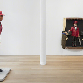 John Ahearn / Rigoberto Torres, Exhibition view. Courtesy of Alexander and Bonin