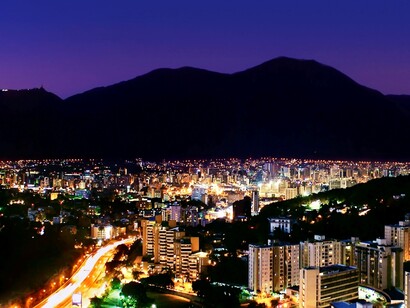 La noche en Caracas