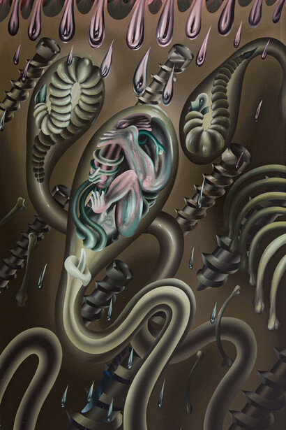 Igor Hosnedl, Seed (detail), 2025. Courtesy of Nicodim Gallery