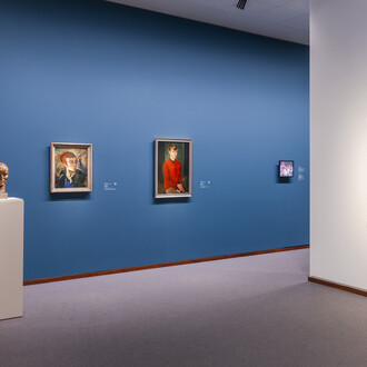 Verschiedene künstler, Ruin und rausch. Berlin 1910–1930, ausstellungsansicht. Mit freundlicher genehmigung der Neuen Nationalgalerie