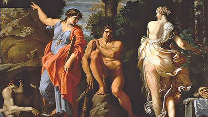 Annibale Carracci  (1560–1609), The Choice of Heracles