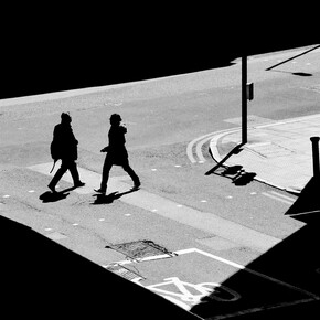 Madiha Abdo, Dark Composition 2, Photograph on Metallic Paper, 23.5 x 24, detail