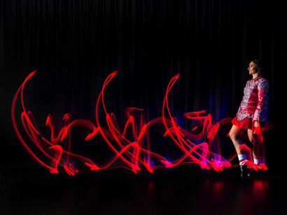 Hardeep Sahota, Bhangra Lexicon. Traditional Irish Dancing – Front Clicks. Photo © Tim Smith