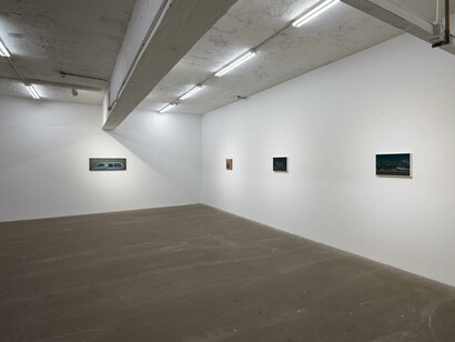 Abby Lee, A practice of viewing the veiled, exhibition view. Courtesy of Gallery Exit