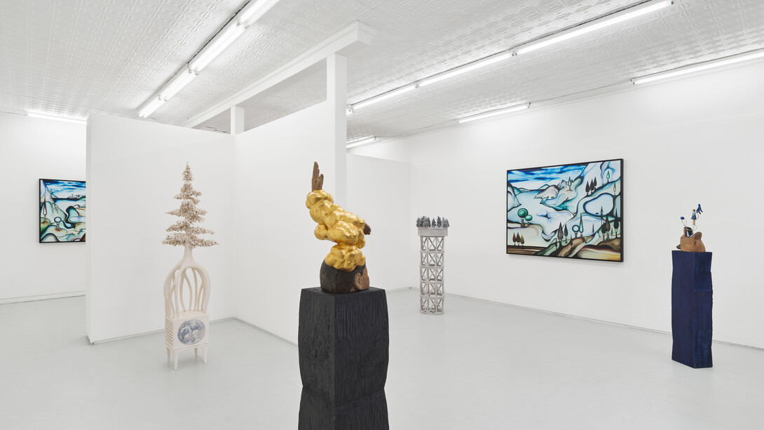 Various artists, Tree at my window, exhibition view. Courtesy of Mrs.