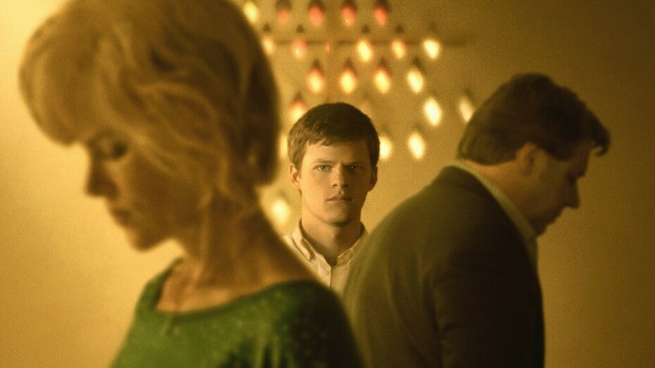 Una delle immagini usate come locandine per il film Boy Erased, 2018