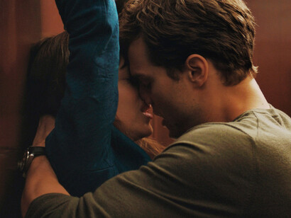 Fotograma del filme «Cincuenta sombras de Grey», basada en la novela publicada en 2011 por la autora británica E. L. James