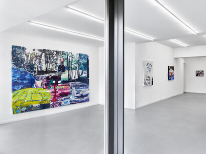 Fabio Romano, Nur nichts laues! (Nothing tepid!), exhibition view. Courtesy of Galleria Rizzuto