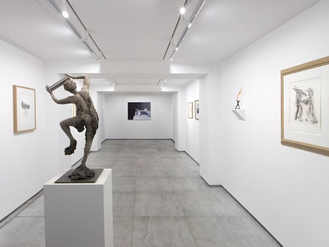 Martial Raysse. La Belle Jeune, Exhibition view. Courtesy of Galerie kamel mennour