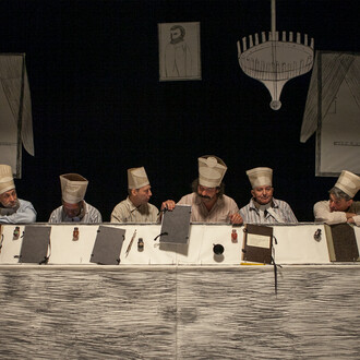 Eva Koťátková

The Judicial Murder of Jakob Mohr

2015-2016

Theater performance and video based on the drawing 

Justiz Mord (1909-1910) by Jakob Mohr

Courtesy of the artist, Meyer Riegger, Berlin/Karlsruhe and hunt kastner, Prague