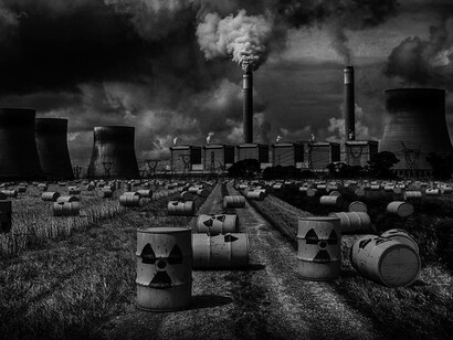 Pollution from nuclear energy
