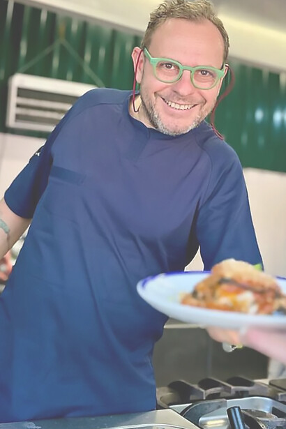 Chef Enzo Neri, a culinary virtuoso, seamlessly blends the simplicity of Italian dishes with a touch of sophistication, elevating each creation into a delectable work of art