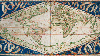 Jean Cossin, 'Carte cosmographique ou Universelle, description du monde'