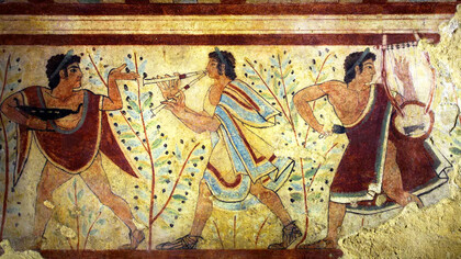 Affreschi a Tarquinia