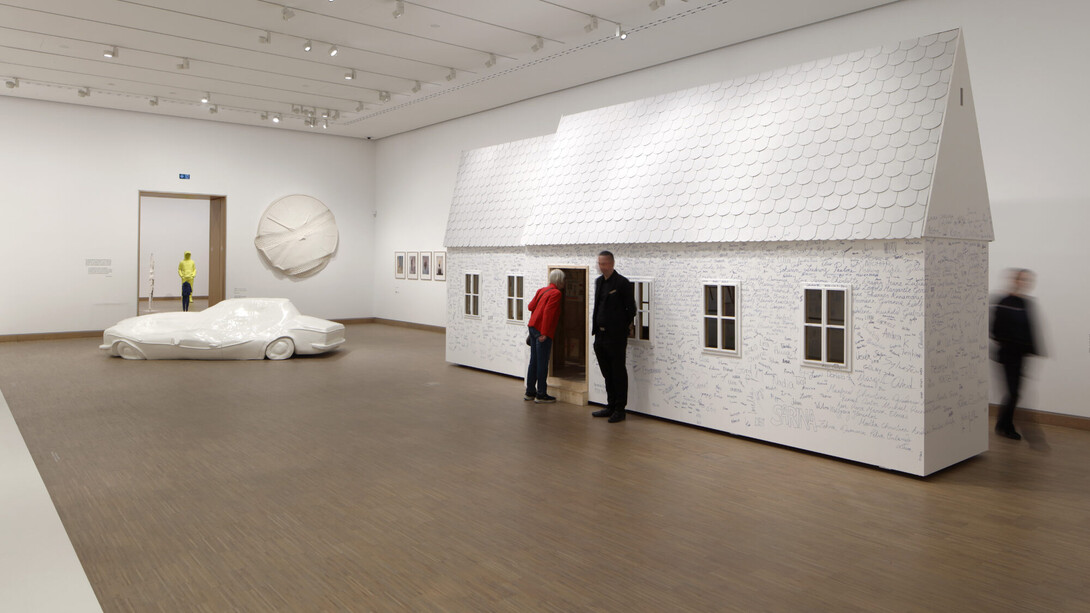 Human form, artwork in exhibition. Courtesy of Towada Art Center