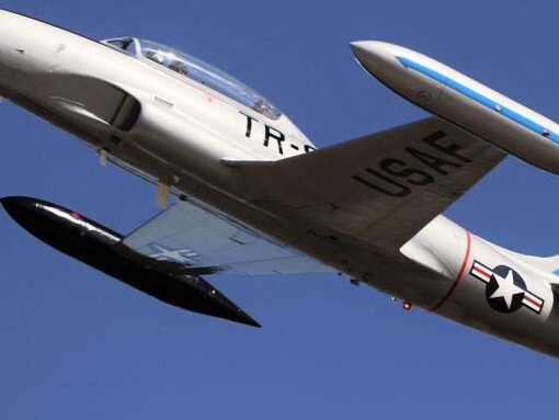 Lockheed T-33A Shooting Star. Courtesy of Lone Star Flight Museum