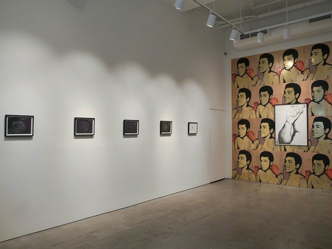 Goat: A Tribute to Muhammad Ali, Exhibition view. Courtesy of Joshua Liner Gallery