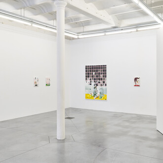Brian Harte, Tell the village, exhibition view. Courtesy of Tatjana Pieters