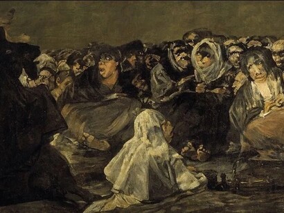 Francisco Goya, Quinta del Sordo, particolare