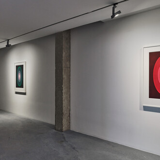 James Turrell, At one, exhibition view. Courtesy of Gagosian