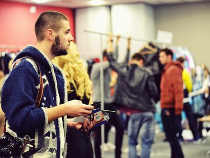 Djordje Bukvić at the Serbian Fashion Week