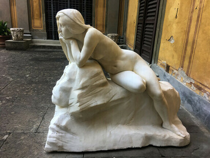 „Una Vida“ von Rebeca Matte, Museo Stibbert, Florencia, Italien (Fotografía de María Ester González)