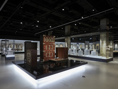 Goryeo and Joseon periods, exhibition view. Courtesy of Gyeonggi Province Museum