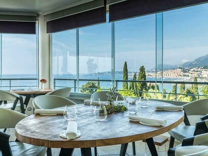 Ristorante Mirazur , Menton, Costa Azzurra, Francia