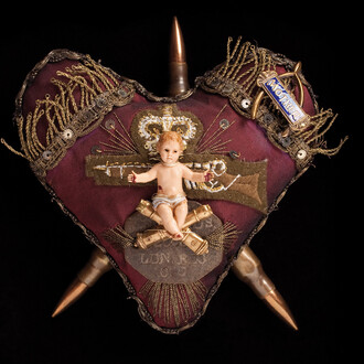 He always wanted to be a soldier I and II, 2006, Photography by Dewi Tannatt Lloyd, Courtesy of Ruthin Craft Centre 