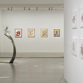 Liliane Lijn, Arise alive, Ausstellungsansicht. Mit freundlicher Genehmigung des MUMOK
