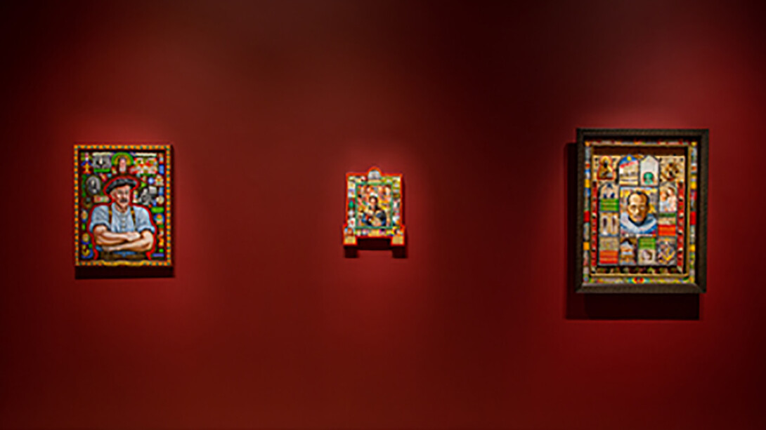 Joe Coleman and The Shadow Self. Courtesy of Andrew Edlin Gallery