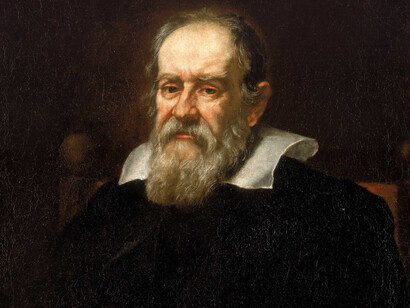Justus Sustermans; Retrato de Galileo Galilei, 1636 (detalle)