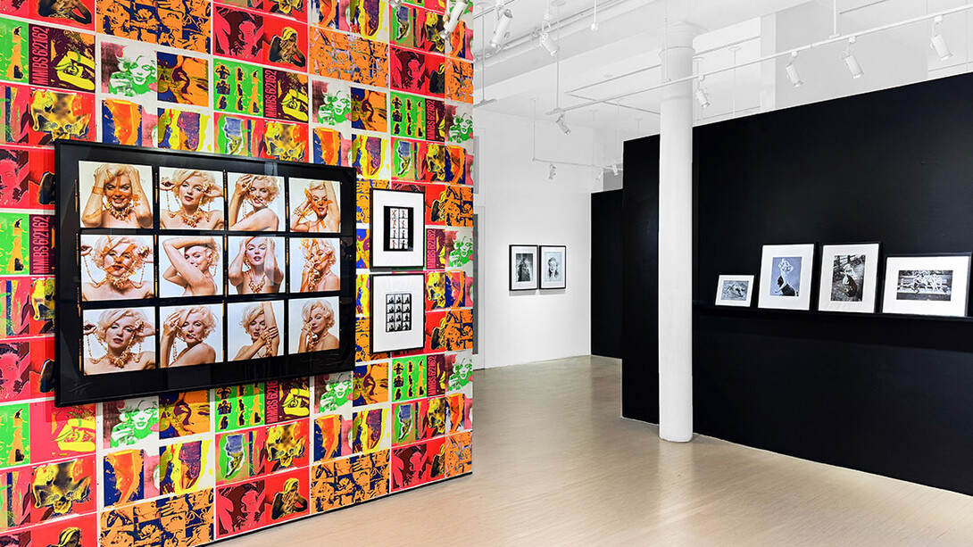 Various artists, Becoming Marilyn, exhibition view. Courtesy of Staley-Wise Gallery