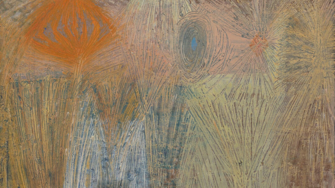 Marie Wilson, Cosmic string vision (detail), 1952-54. Courtesy of Gallery Wendi Norris