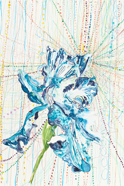 Santi Moix, Future flora 11, 2024. Courtesy of Pace Prints