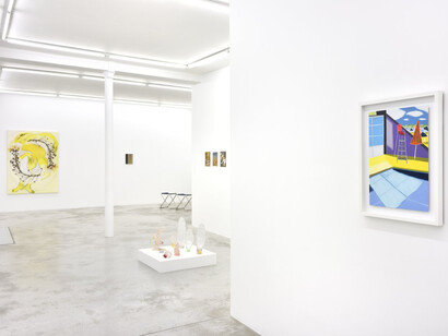 Summer Spirits, 2023, installation view. Courtesy of Praz-Delavallade, Paris