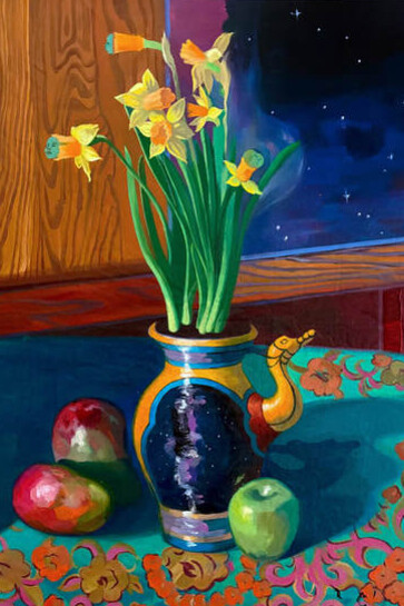 Fabiola Gironi, Daffodils, 2024. Courtesy of Billis Williams Gallery 