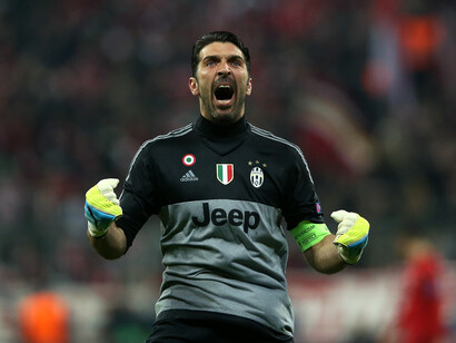 Gianluigi Buffon, portero de la Juventus