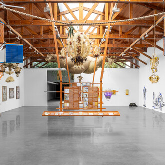 Haegue Yang, Arcane abstractions, exhibition view. Courtesy of kurimanzutto