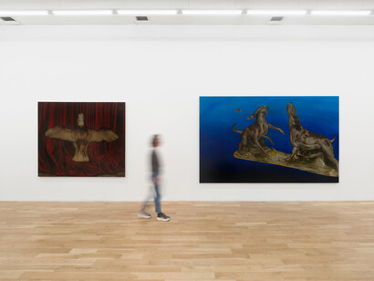 Rae Klein, Second face, exhibition view. Courtesy of Nidocim Gallery