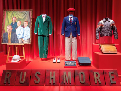 Wes Anderson, The archives, exhibition view. Courtesy of the Design Museum