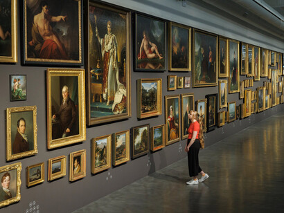 Caspar David Friedrich, The painter, exhibition view. Courtesy of Albertinum Museum