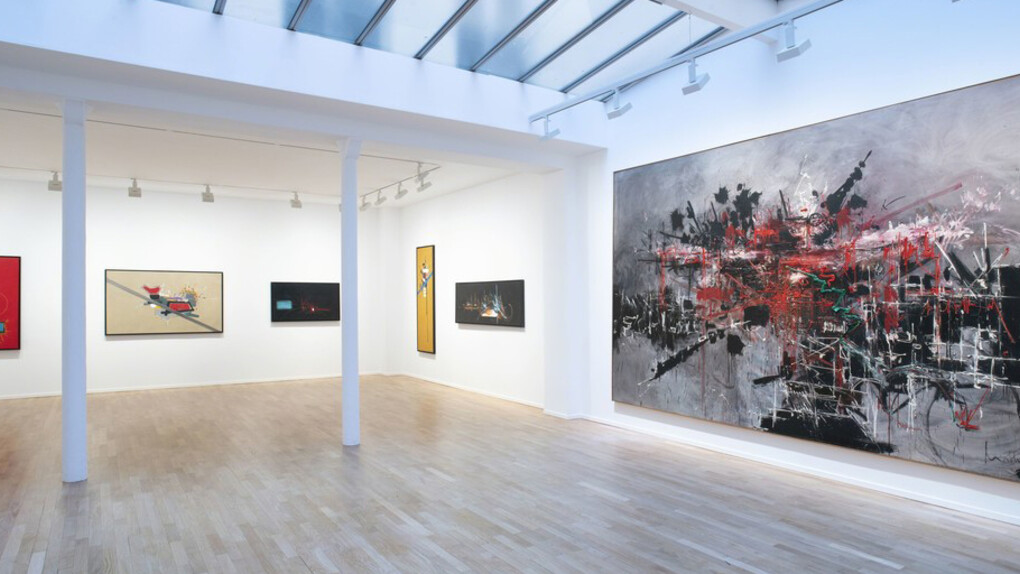 Georges Mathieu. Courtesy of Galerie Templon