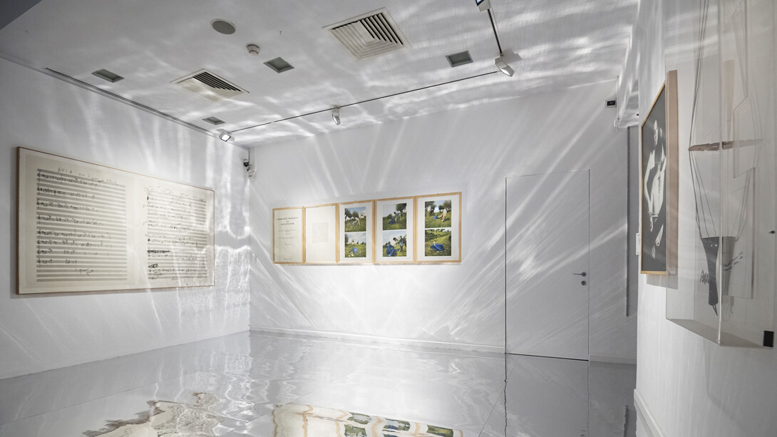 Various artists, Rabbit inhabits the Moon, exhibition view. Courtesy of Museo d’Arte Orientale