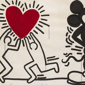 Keith Haring. Courtesy of Albertina
