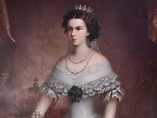  Retrato de la Emperatriz Isabel de Austria  1856