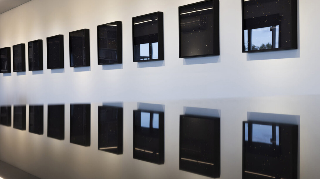 Diego Focaccio, The archives of light, exhibition view. Courtesy of Xippas Gallery
