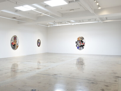 David Shrobe. Walk the Air, installation view. Courtesy of Steve Turner