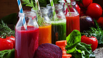 A choice of juice